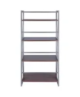 Winsome Isa 48.43" Wood 4-Tier Shelf