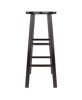 Winsome Element 2 Piece Wood Bar Stool Set