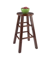 Winsome Element 2-Piece Wood Counter Stool Set