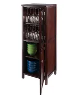 Winsome Brooke Jelly 47.44" Wood 2-Section Cupboard