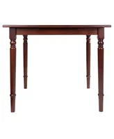 Winsome Mornay 30.08" Wood Square Dining Table