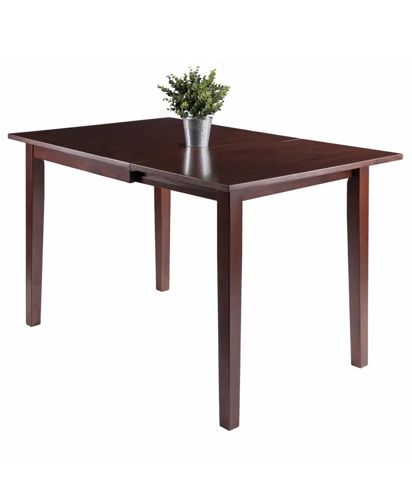 Winsome Perrone 29.13" Wood Drop Leaf Dining Table