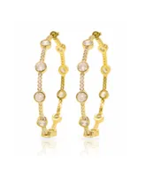 Ben Oni Shani Hoop Earrings