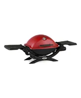 Weber Q 1200 Liquid Propane Gas Grill (Red)