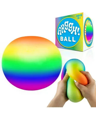Power Your Fun Arggh Rainbow Giant Stress Balls for Kids and Adults - Assorted Pre