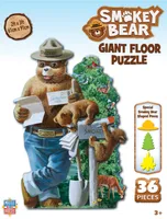 Masterpieces Smokey Bear 36 Piece Floor Jigsaw Puzzle for Kids