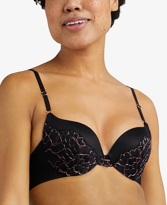 Maidenform Love the Lift Rose Gold Lace Push Up Bra DM9900