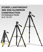 Kodak PhotoGear 2-in-1 Tripod & Monopod w/Remote, Lightweight 70”