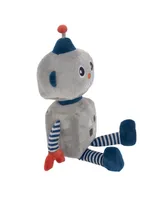 Bedtime Originals Robbie Robot Gray/Blue Plush Stuffed Animal Toy