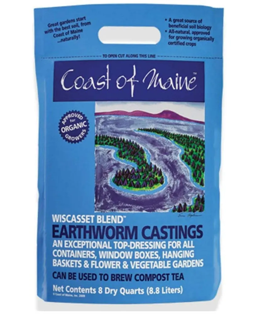 Coast of Maine Wiscasset Blend, Earthworm Castings - 8 qt