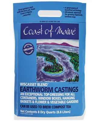 Coast of Maine Wiscasset Blend, Earthworm Castings - 8 qt
