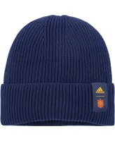 Men's adidas Navy Spain National Team Woolie Cuffed Knit Hat