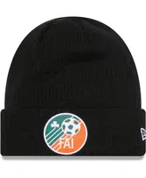 Men's New Era Black Ireland National Team Retro Cuffed Knit Hat