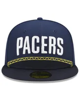 Men's New Era Navy Indiana Pacers 2022/23 City Edition Official 59FIFTY Fitted Hat