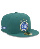 Men's New Era Green Detroit Pistons 2022/23 City Edition Alternate Logo 59FIFTY Fitted Hat