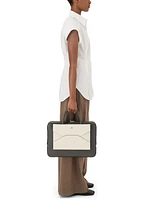 Montblanc Sartorial Leather Briefcase Document Case