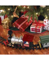 Closeout! Blue Hat Toy Company 30-Piece Classic Motorized Train Set, Created for Macy's