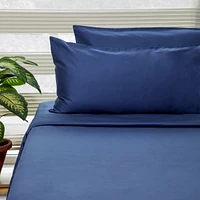 Fabdreams Organic 400 Thread Count Certified Cotton Sateen 4-Piece Sheet Set