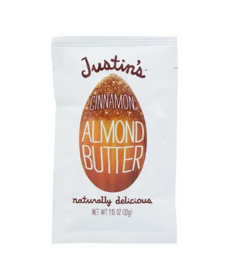 Justin's Nut Butter Squeeze Pack - Almond Butter - Cinnamon - Case of 10