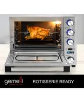Gemelli Home Oven, Professional Grade Convection Oven with Built-In Rotisserie