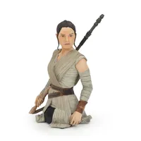 Star Wars: The Force Awakens Rey Figure Statue | 6-Inch Character Resin Bust | 1:6th Scale Action Figure Collectible Statue