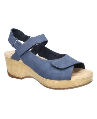 Easy Street Women's Works Rez Slip Resistant Round Toe Sandals