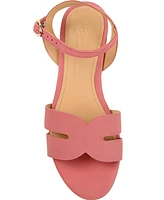 Journee Signature Women's Starlee Ankle Strap Sandals