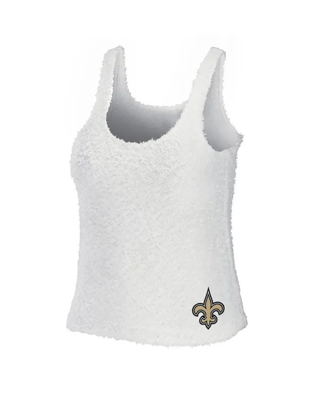 Women's WEAR by Erin Andrews Cream Indianapolis Colts Cozy Scoop Neck Tank  Top & Pants Sleep Set