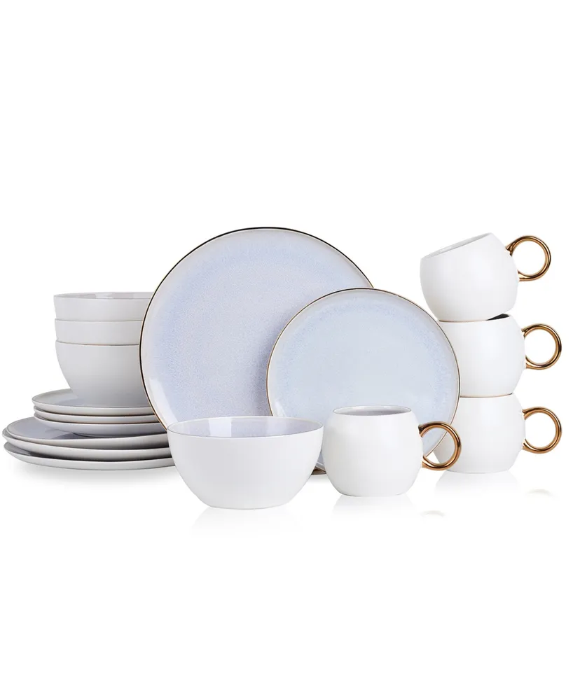 Stone Lain Josephine 16 Pieces Dinnerware Set, Service For 4