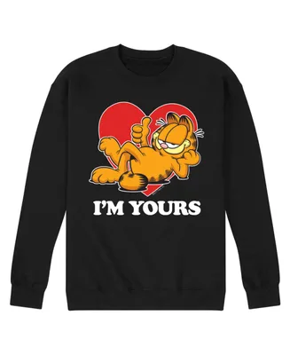 Airwaves Men's Garfield I'm Yours Fleece Sweatshirt
