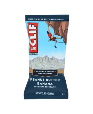 Clif Bar - Peanut Butter Banana with Dark Chocolate - Case of 12