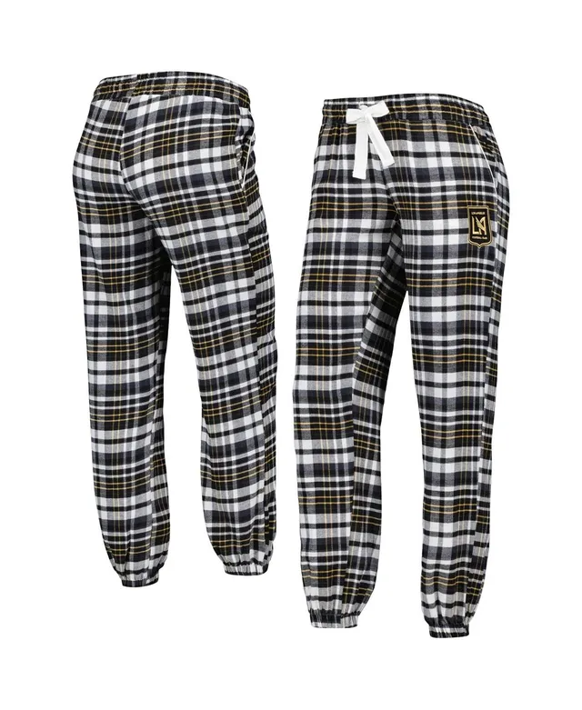 Concepts Sport Women's Concepts Sport Black Lafc Mainstay Flannel Sleep  Pants