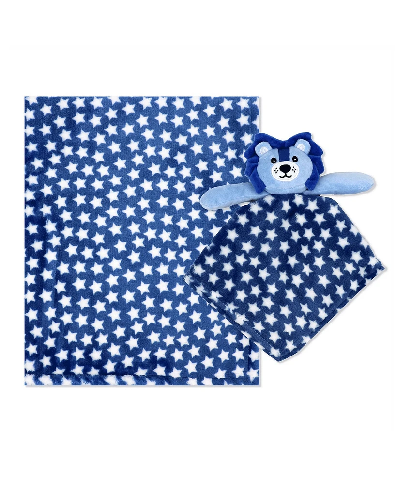 3 Stories Trading Baby Boys Blanket and Nunu, 2 Piece Set