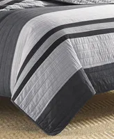 Nautica Vessey Cotton Reversible Quilt, Full/Queen