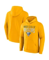 Men's Fanatics Yellow Nashville Predators Special Edition 2.0 Wordmark Pullover Hoodie