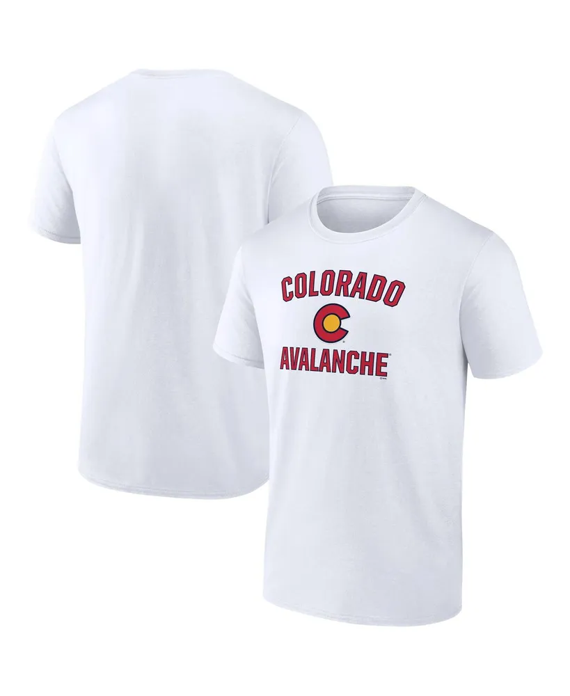 Men's Fanatics White Colorado Avalanche Special Edition 2.0 Wordmark T-shirt