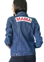 Women's Maternity Mama Denim Jacket