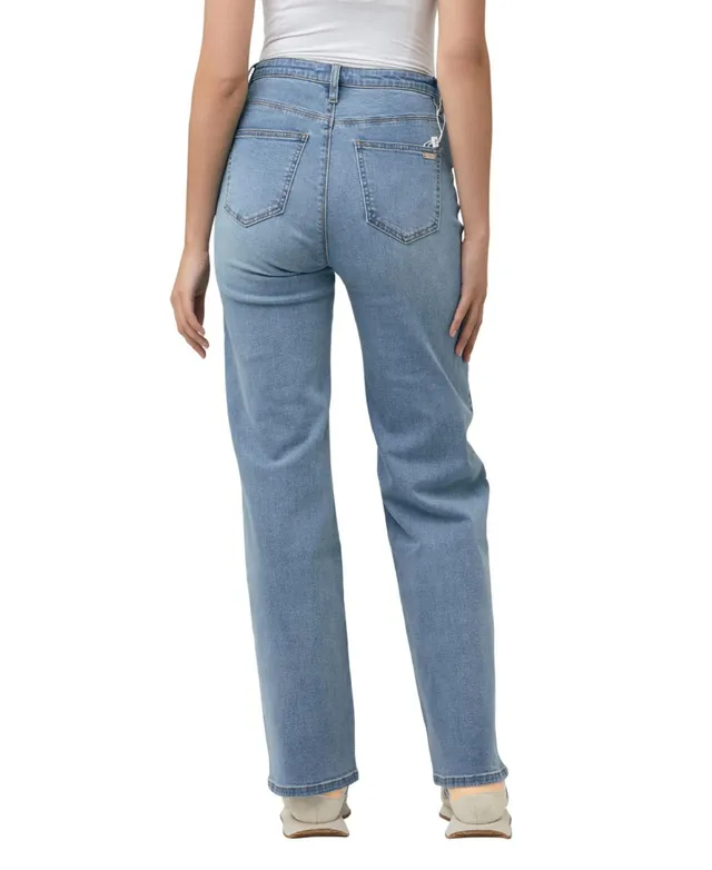 J Brand Side-Panel Skinny Maternity Jeans - Macy's