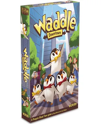WizKids Games Waddle - Strategic Penguin Sightseeing Game, WizKids, Family Game