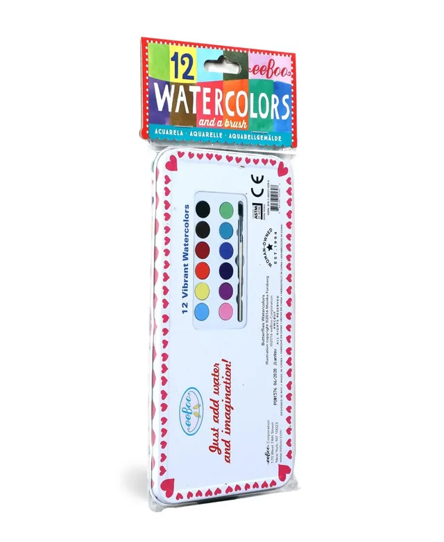 Art Alternatives Color Water Brush Marker Set, 12 Colors