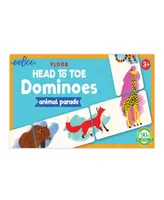 Eeboo Animal Parade Head to Toe Dominoes