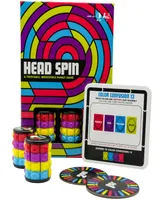 Project Genius Head Spin Family Two-Player Fidget-Spinner Game