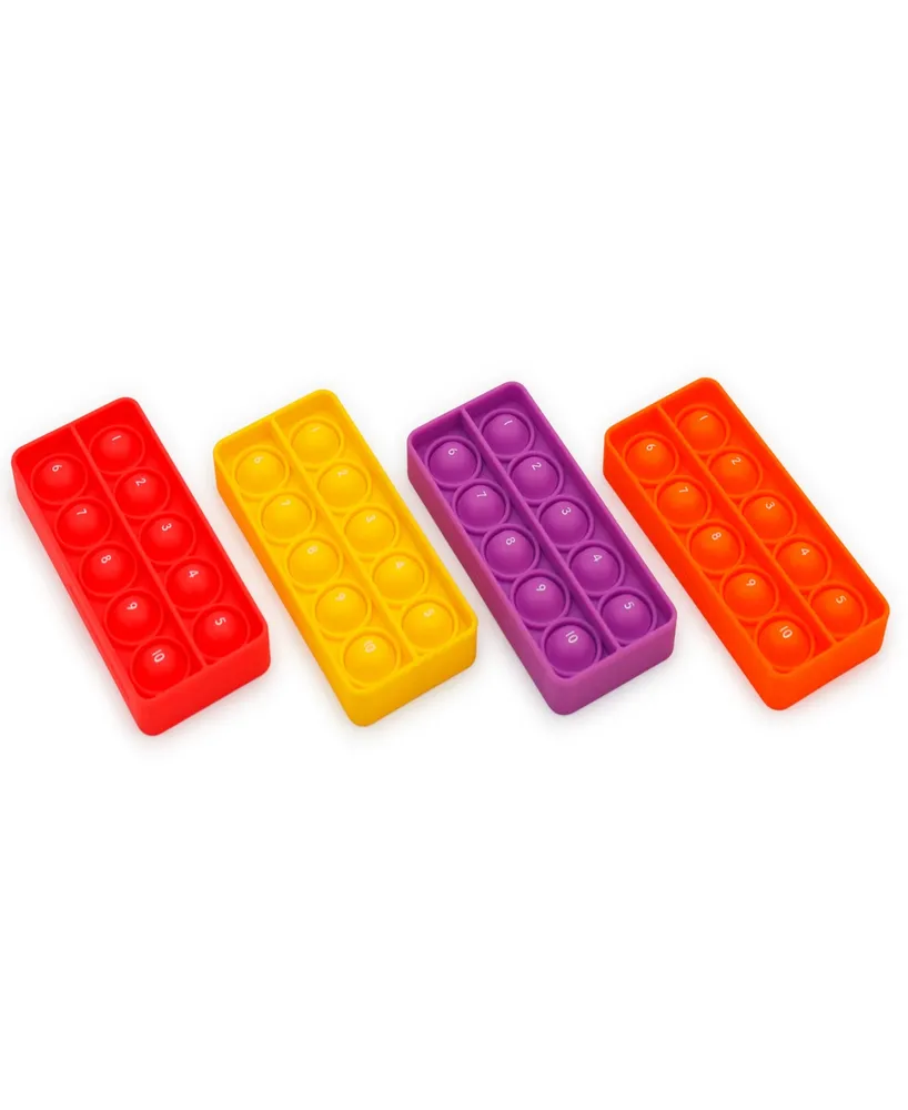 Pop Learn Bubble Board 10 Frames Bubble Boards Set, 4 Piece