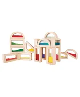 Guidecraft Sensory Rainbow Blocks