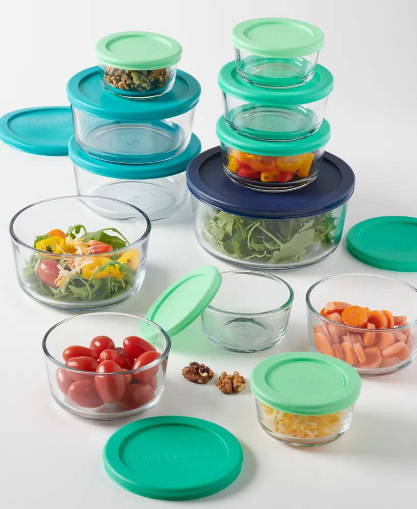 Anchor Hocking Food Storage Set with Snugfit Lids