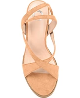 Journee Collection Women's Adalee Tie-Up Sandals