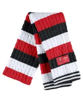 Women's Wear by Erin Andrews Tampa Bay Buccaneers Striped Scarf and Gloves Set