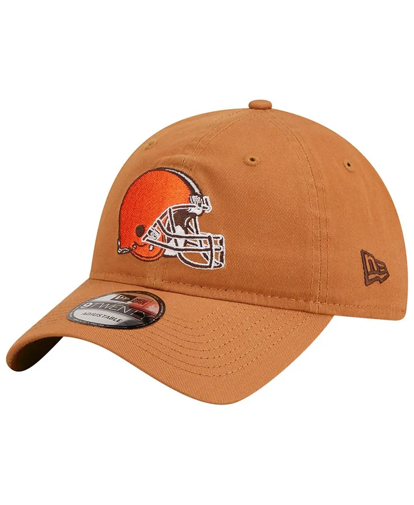 Men's New Era Brown Cleveland Browns Core Classic 2.0 9TWENTY Adjustable Hat