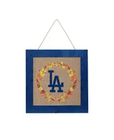 Foco Los Angeles Dodgers 12'' Double-Sided Burlap Sign