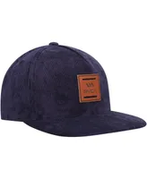 Men's Rvca Navy All The Way Snapback Hat